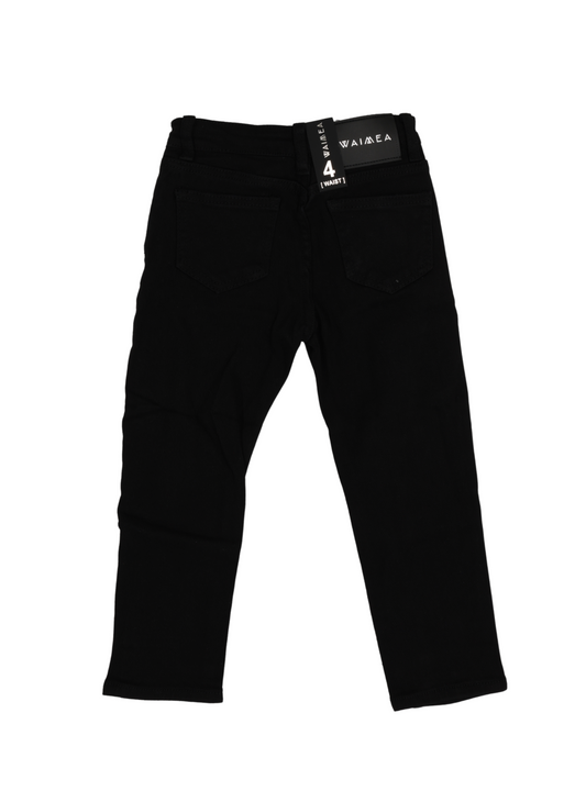 Kids Skinny Jeans  Jet Black
