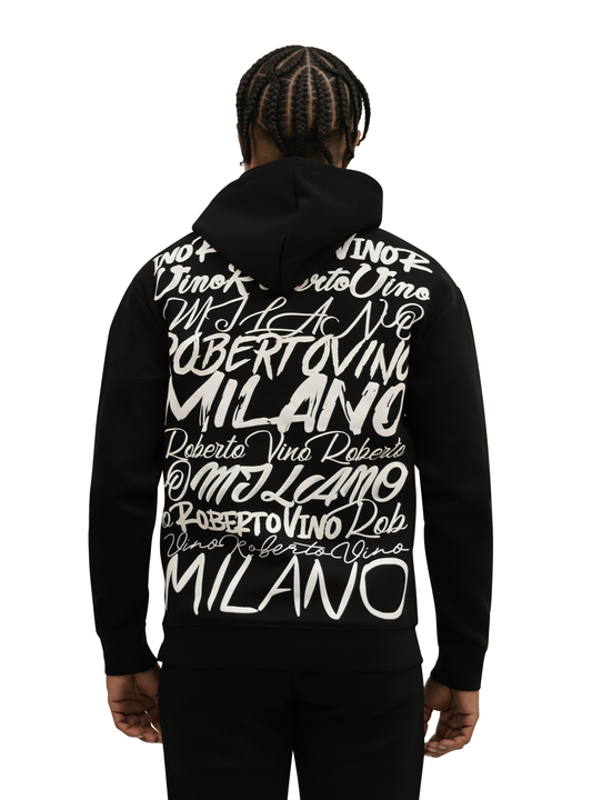 Big writing hoodie  (HO-6-FW25)