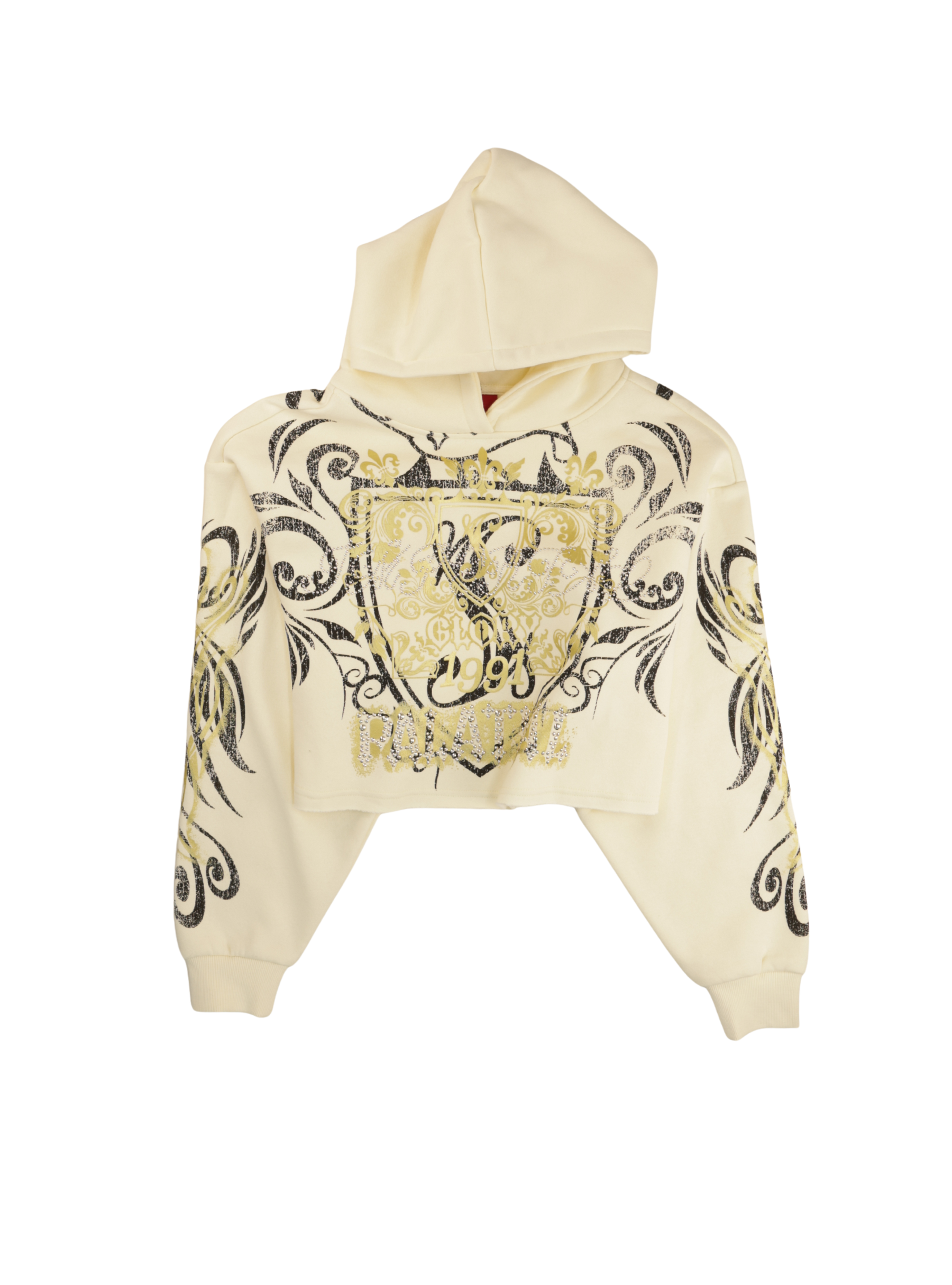 【美品値下】GOLDEN  HOODIE CROPPED SWEAT Women's Fleece Cropped Hoodie - HASS® Apparel by Avocado