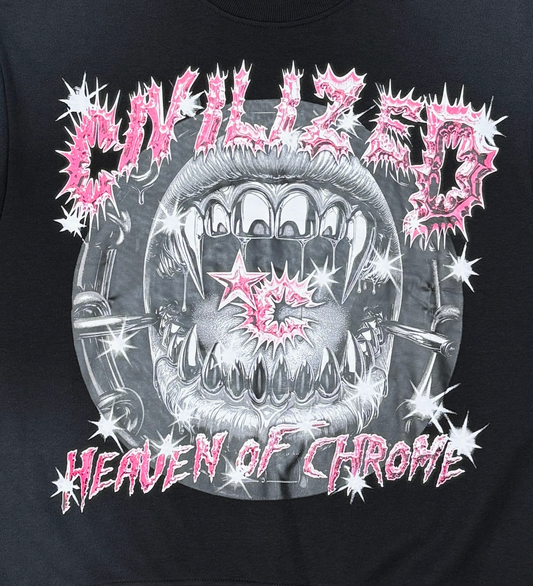HEAVEN OF CHROME CREW NECK (CV6134)