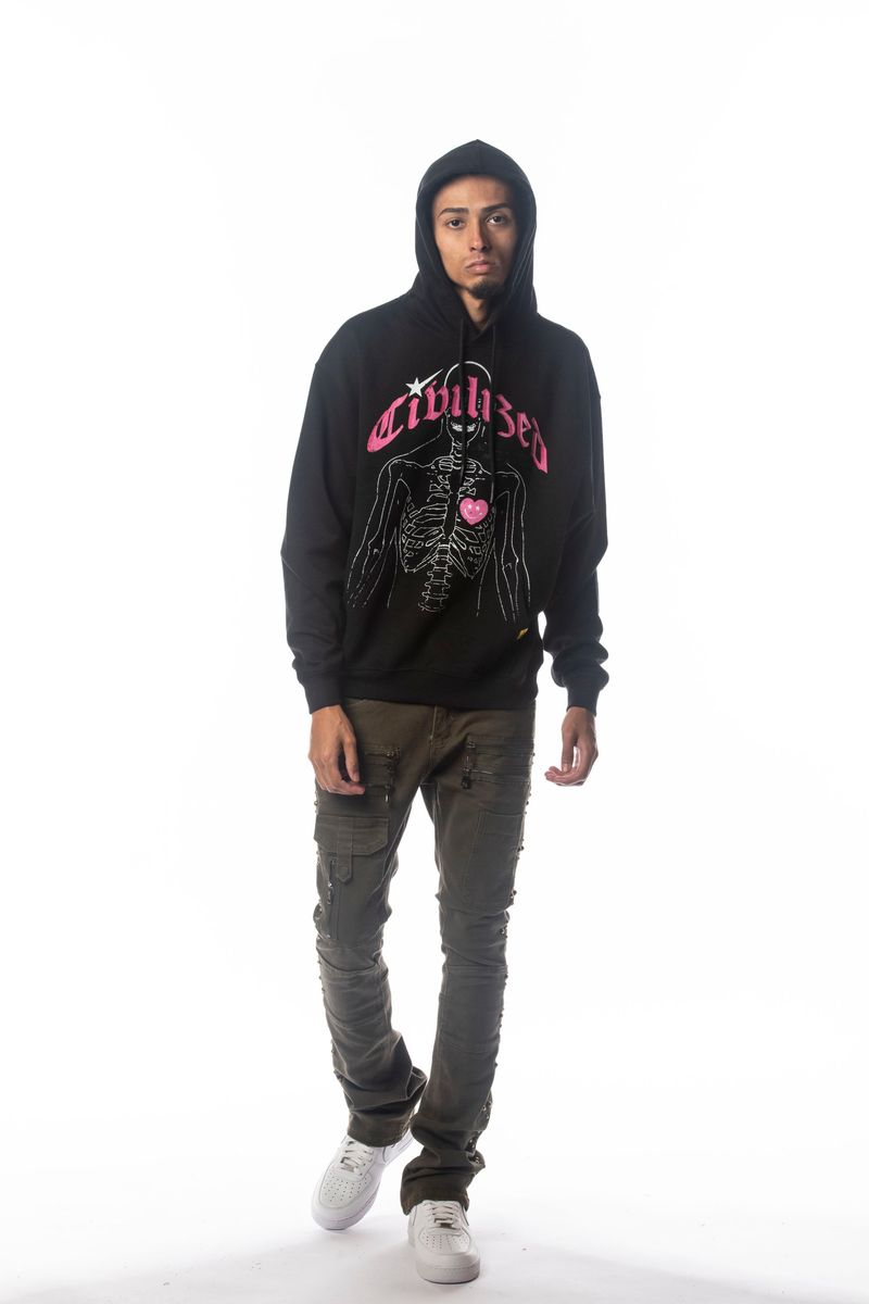 CIVILIZED FAKE LOVE HOODIE (CV6022)