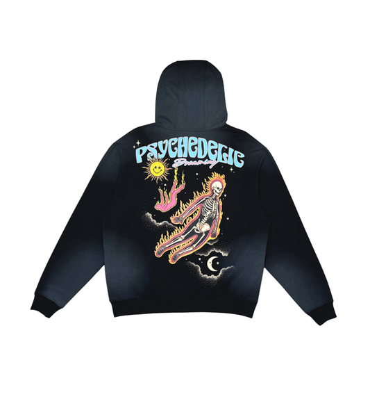 PSYCHEDELIC ZIP HOODIE (CV6109)