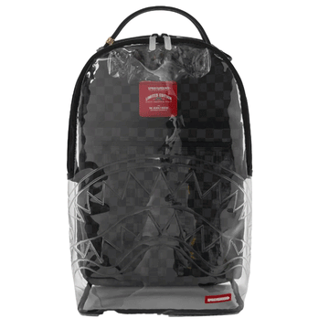 Hidden message clear backpack (B8707)