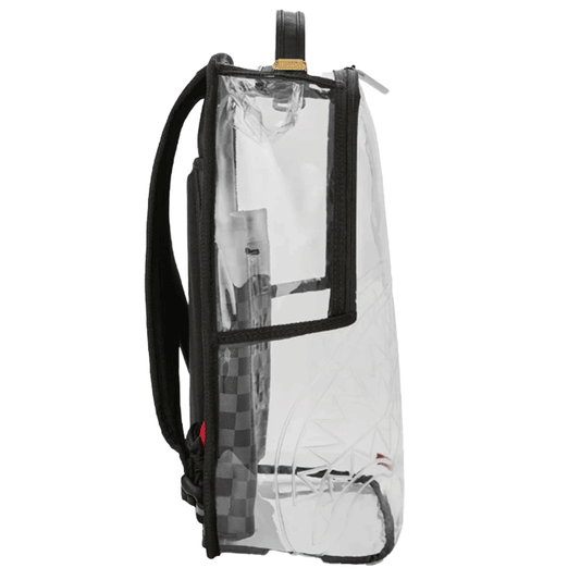 Hidden message clear backpack (B8707)