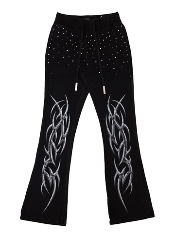 Y2K TRIBAL FLARE JOGGER FRLB2409