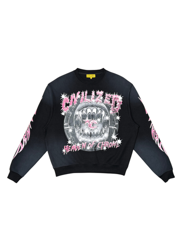 HEAVEN OF CHROME CREW NECK (CV6134)