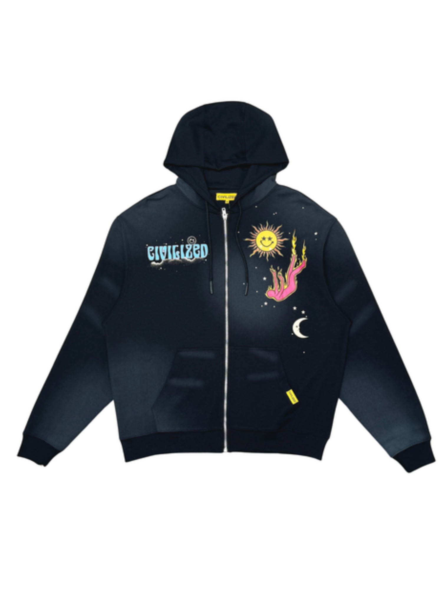 PSYCHEDELIC ZIP HOODIE (CV6109)