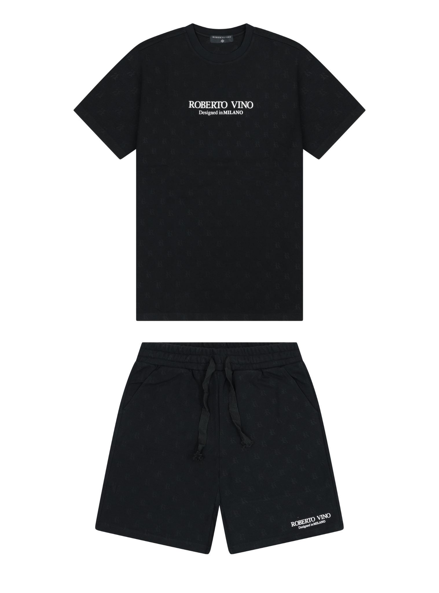 RV Knitted Set – Black