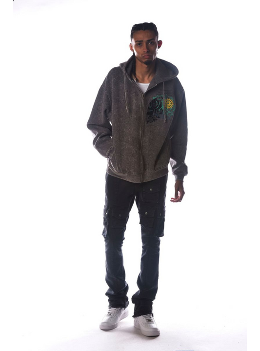 Dissorder zip hoodie (GN4107)