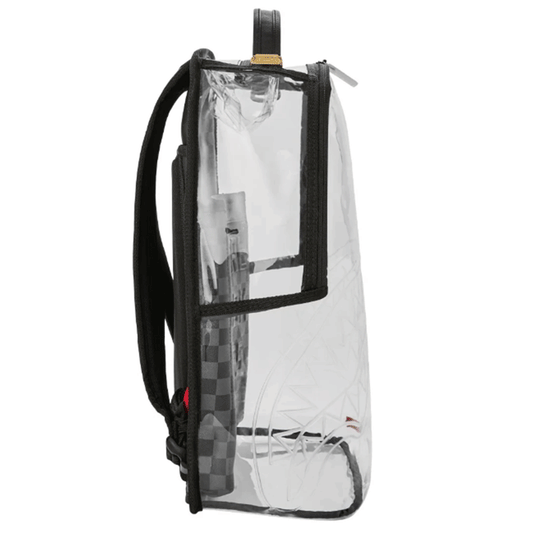 Hidden message clear backpack (B8707)