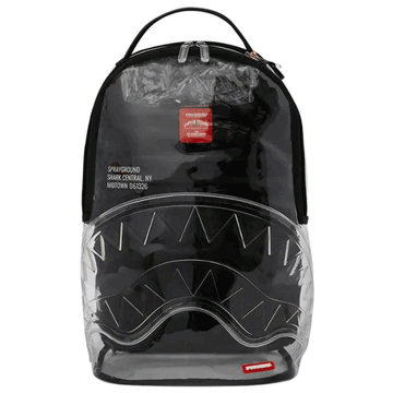 Gun metal colors clear backpack (B9590)