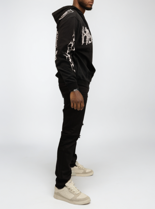 Hellraiser zip hoodie (CV6128)