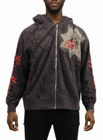 Darkes full zip hoodie (DA7006)