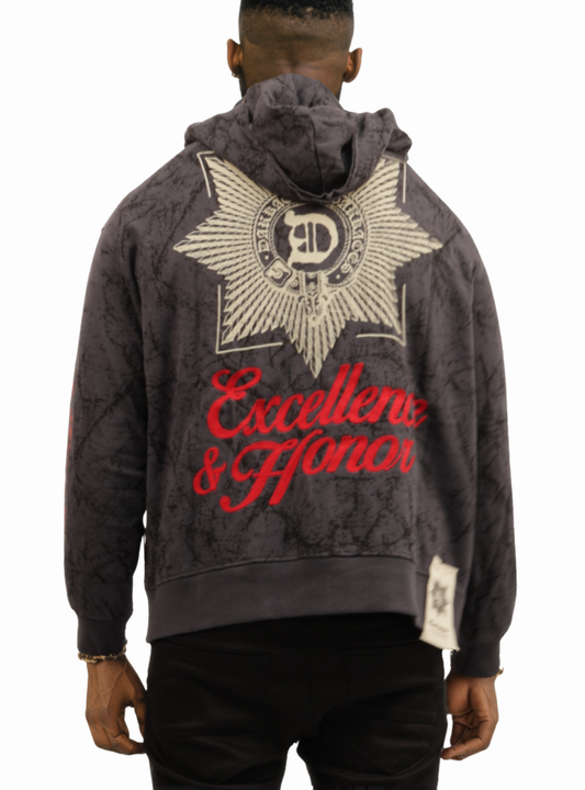 Darkes full zip hoodie (DA7006)