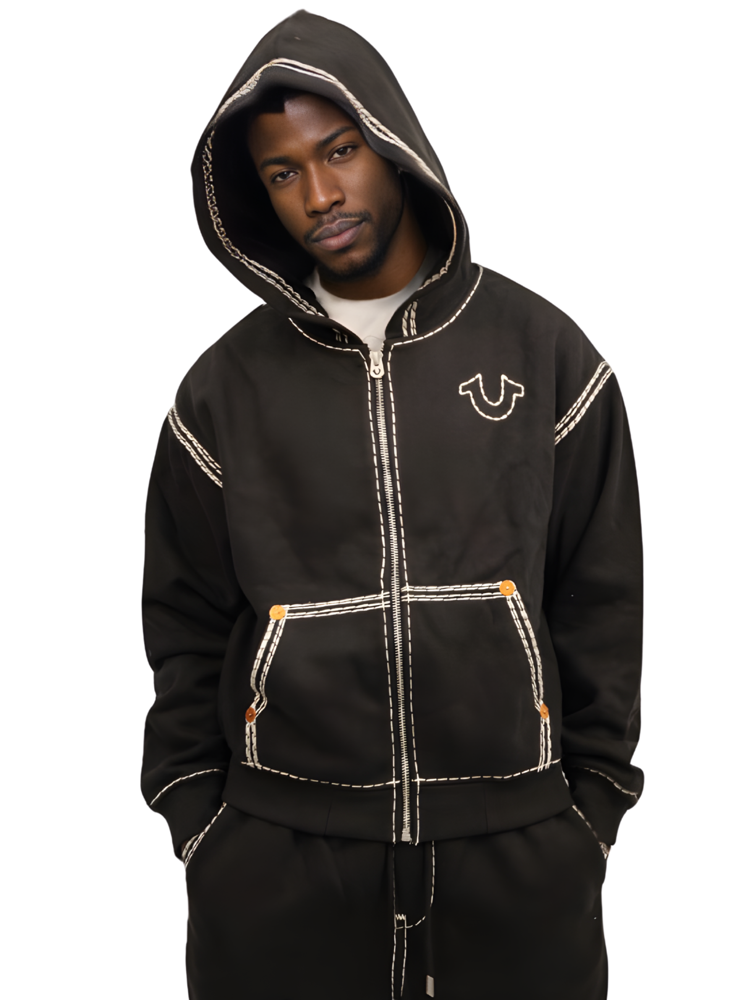 Super qt cinched zip up hoodie (110020)