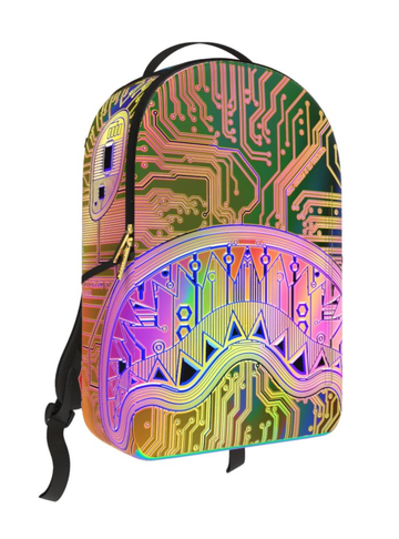 CIRCUIT BOARD SHARK BACKPACK (B6954)