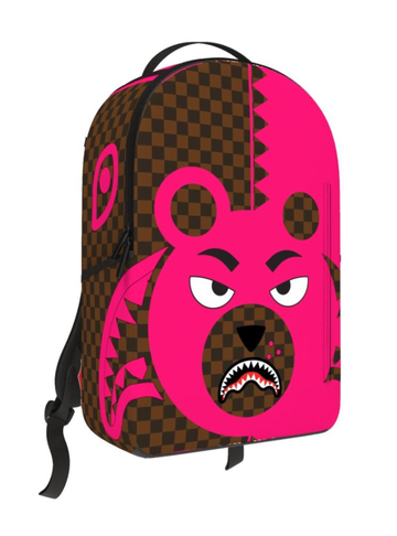 PINK BEAR SHARK BACKPACK (B8192)