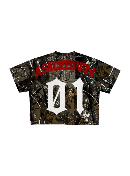 Sacred Vow Traces Crop Tee (Frm3040)