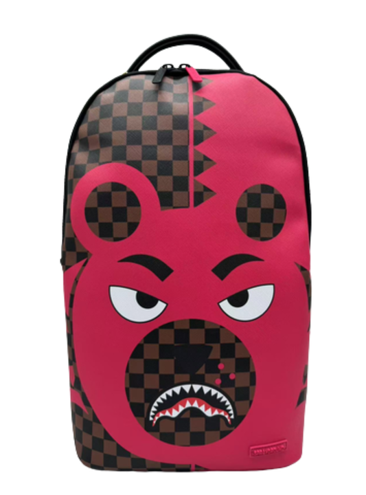PINK BEAR SHARK BACKPACK (B8192)