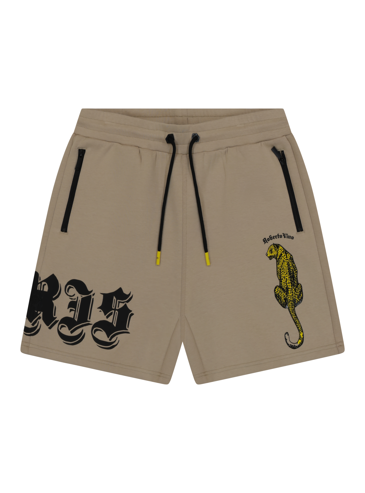 Cheetah Shorts – Beige