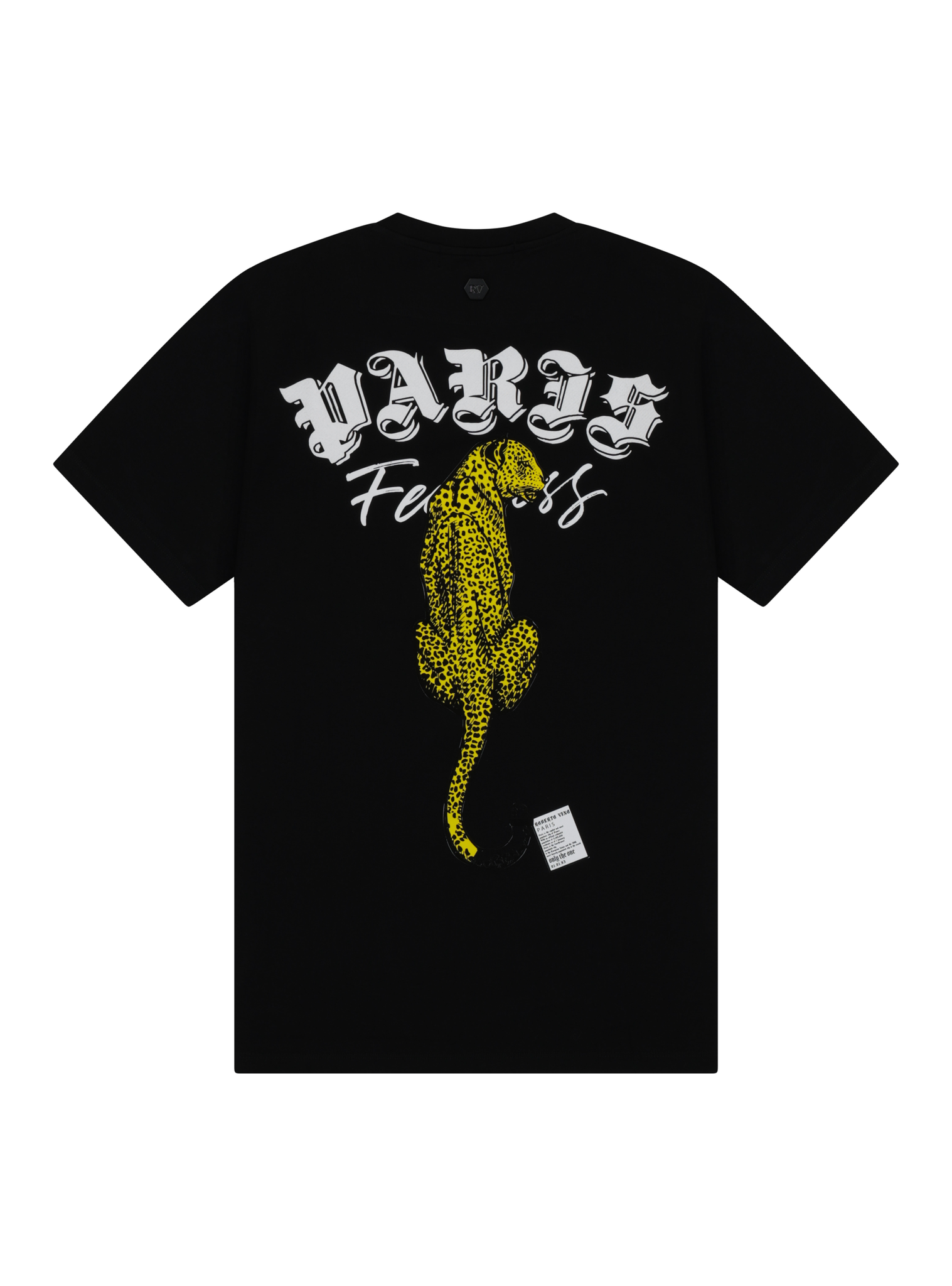 Cheetah Tee - Black