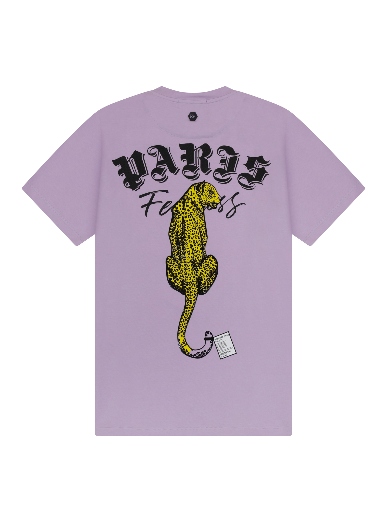 Cheetah Tee - Lavender