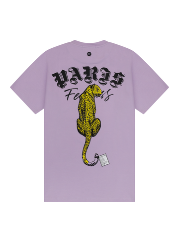 Cheetah Tee - Lavender