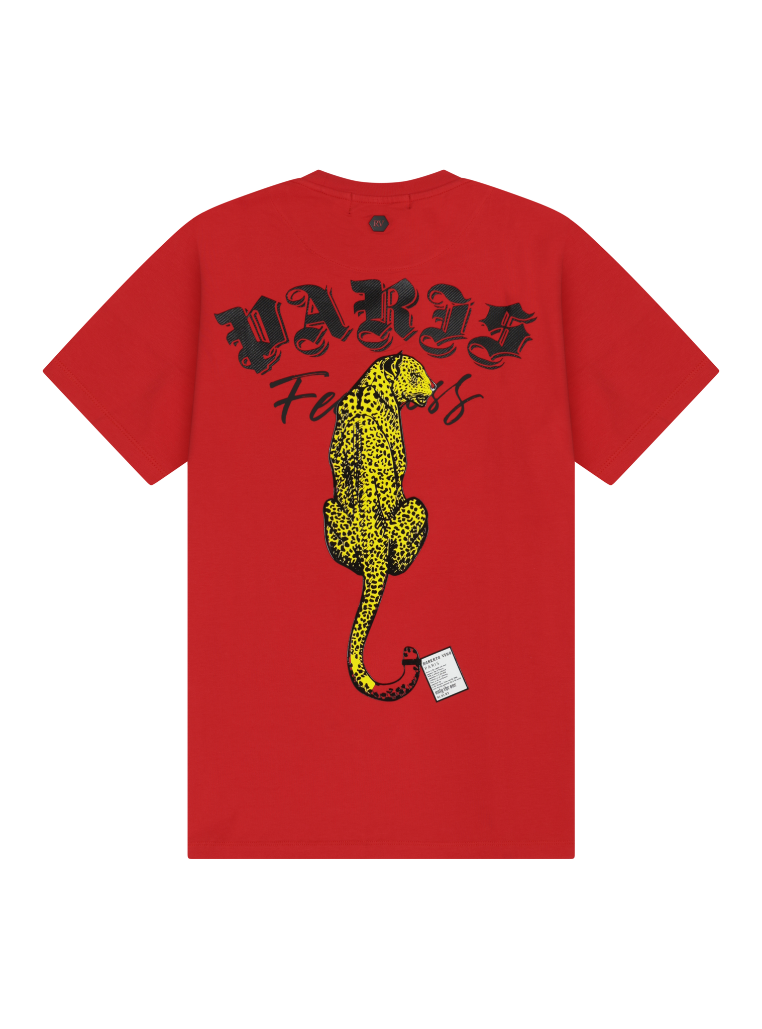 Cheetah Tee - Red