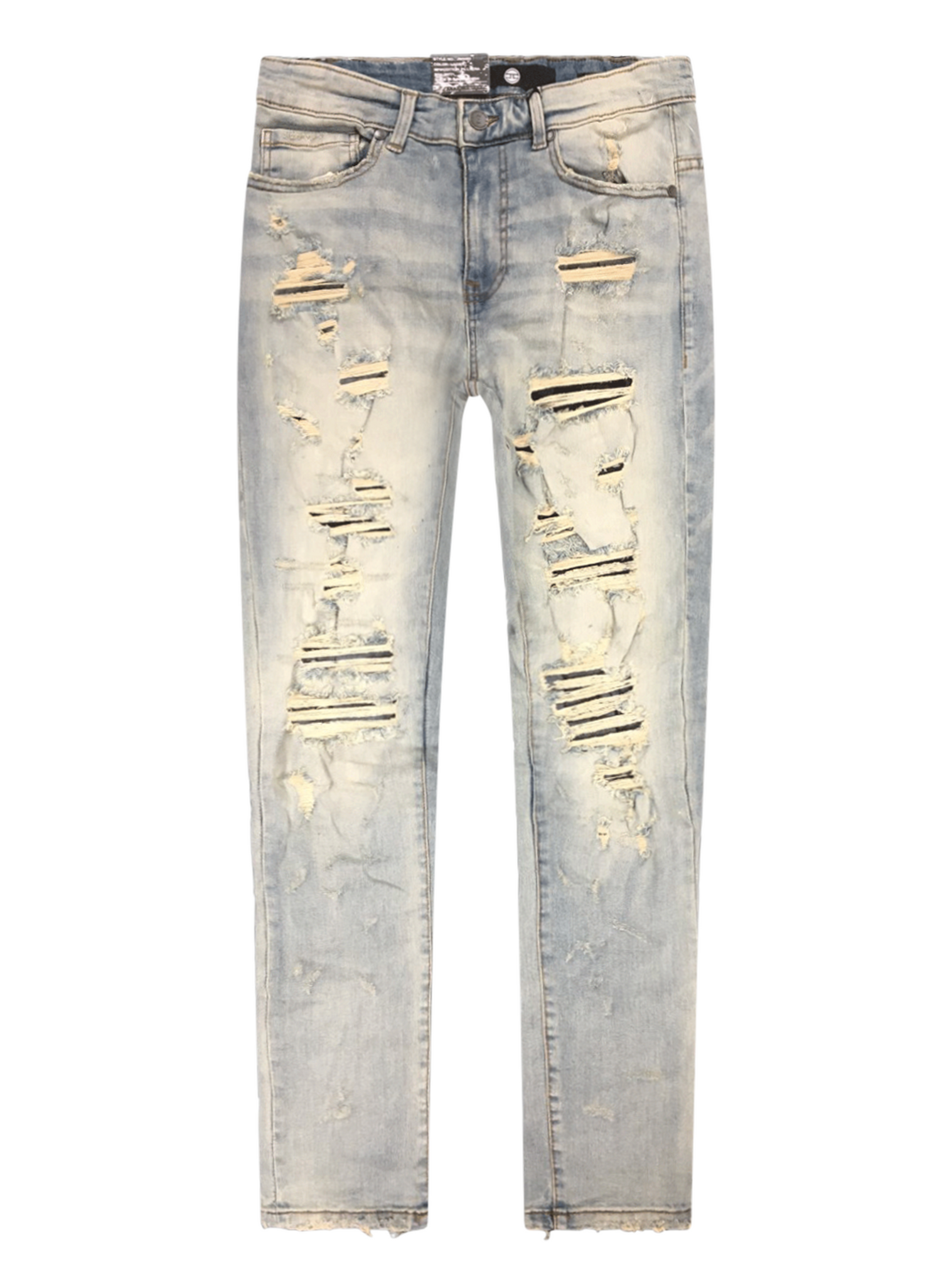 Crinkle Denim Regular fit
