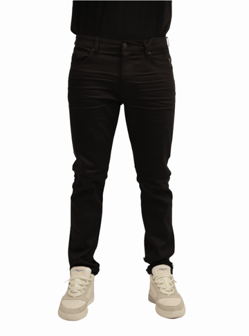 Mens Black Skinny Fit Jeans (JS1240)