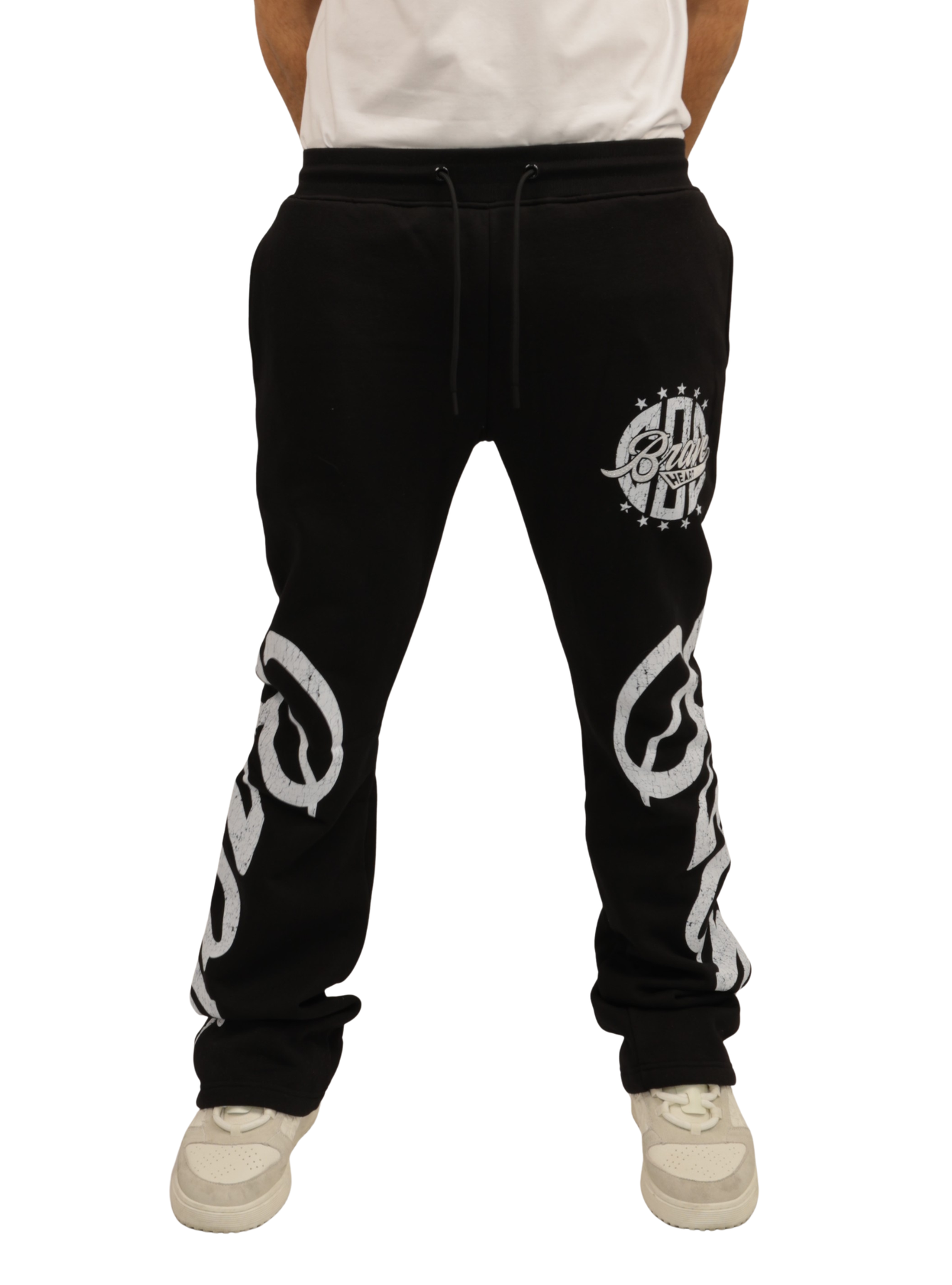 BRAVE HEART FLARE FLEECE SWEATPANTS (RK4481807)