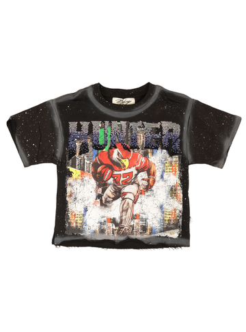 Boys hunter cropped tee (T1402B)