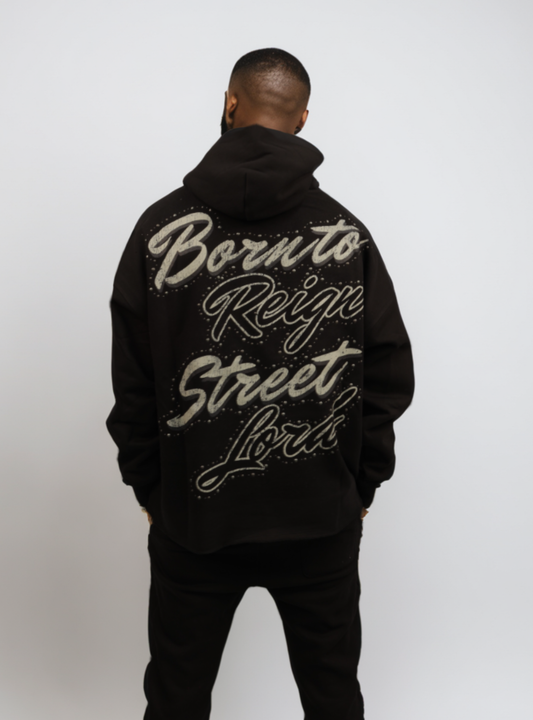 FIST OF FURY CROPPED FLEECE HOODIE (RK5481749)