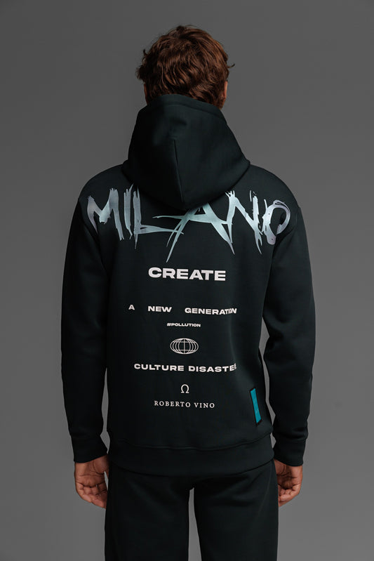 Milano Hoodie Green