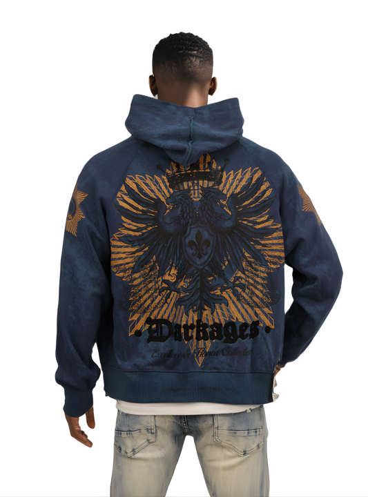 Darkes full zip hoodie (DA7016)