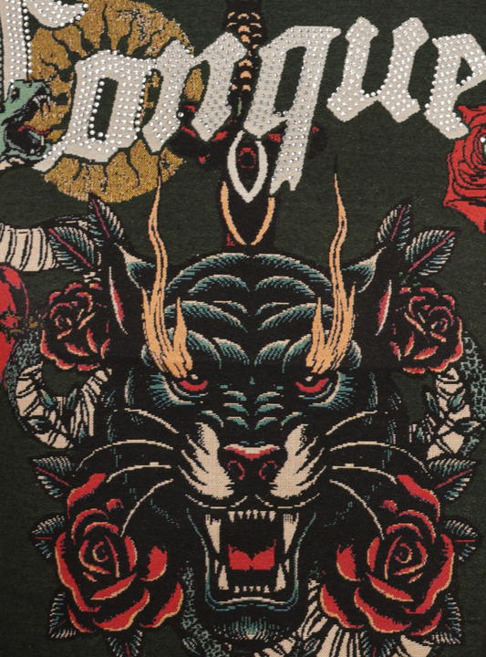 Conquer tapestry hoodie (152-354)