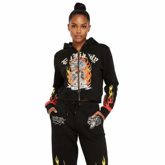 Tiger Flame Sweatpants (EHW8200-77)