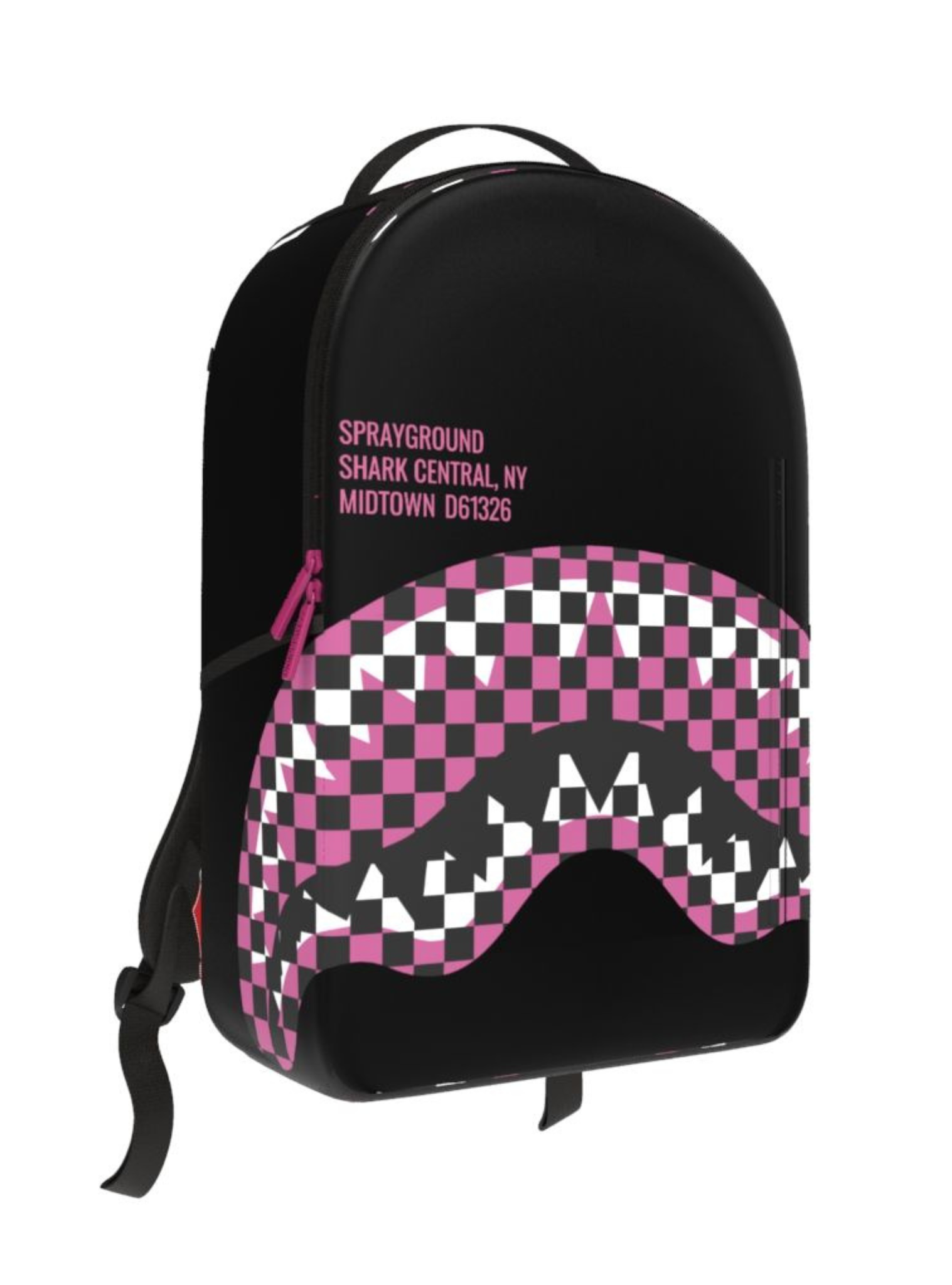 SHARK CENTRAL BREAKUP CHECK SORBET GREY BACKPACK