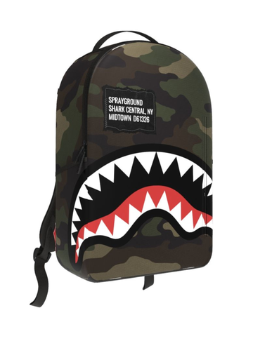 SHARK CENTRAL CAMO DLXS BACKPACK