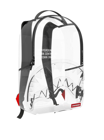 SHARK CENTRAL CLEAR DLX BACKPACK