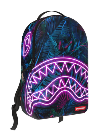 MAGENTA NEON JUNGLE DLXR BACKPACK