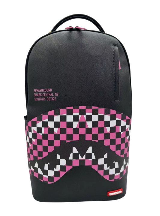 SHARK CENTRAL BREAKUP CHECK SORBET GREY BACKPACK