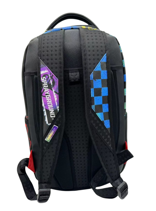 SHARK CENTRAL STENCILS- BLACK DLXSV BACKPACK