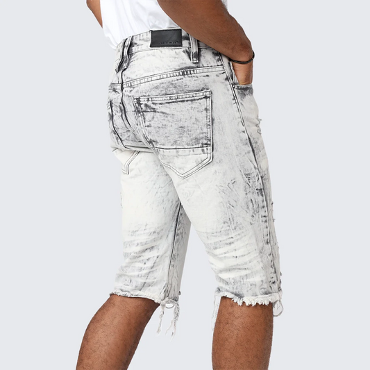 Slim Basic Jean Shorts