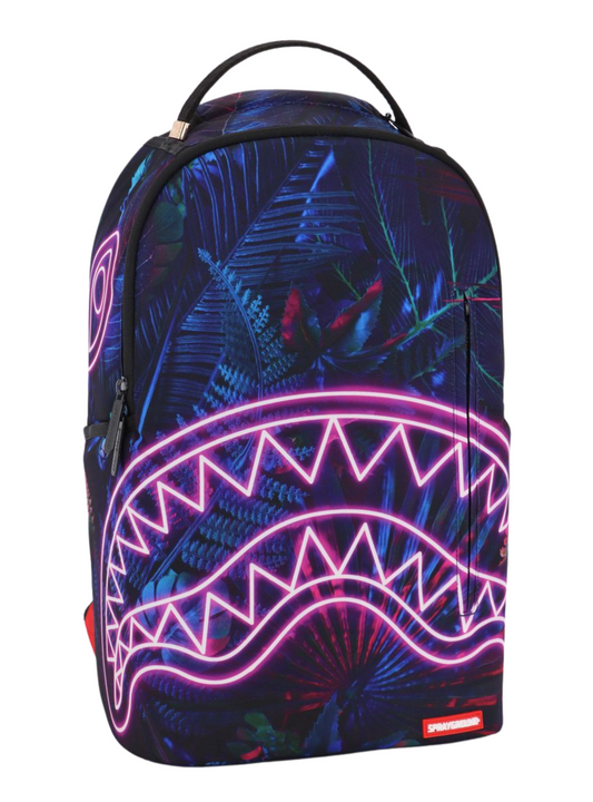 MAGENTA NEON JUNGLE DLXR BACKPACK