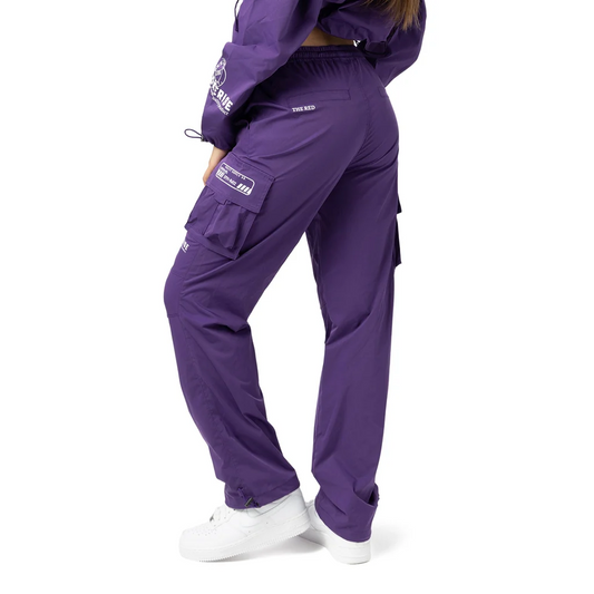 Slouch Straight Purple Women