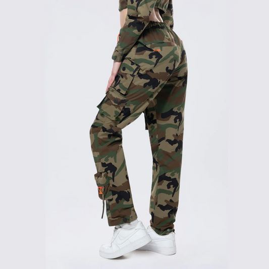 Utility Slouch Wood Camo Women