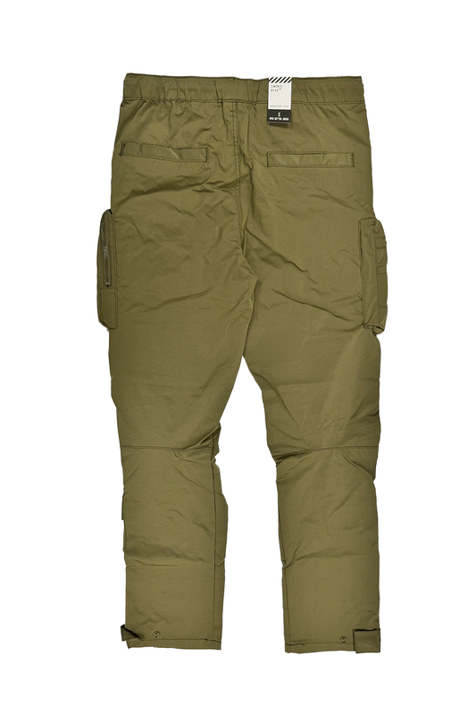 Open Bottom Utility Men Nylon Pants