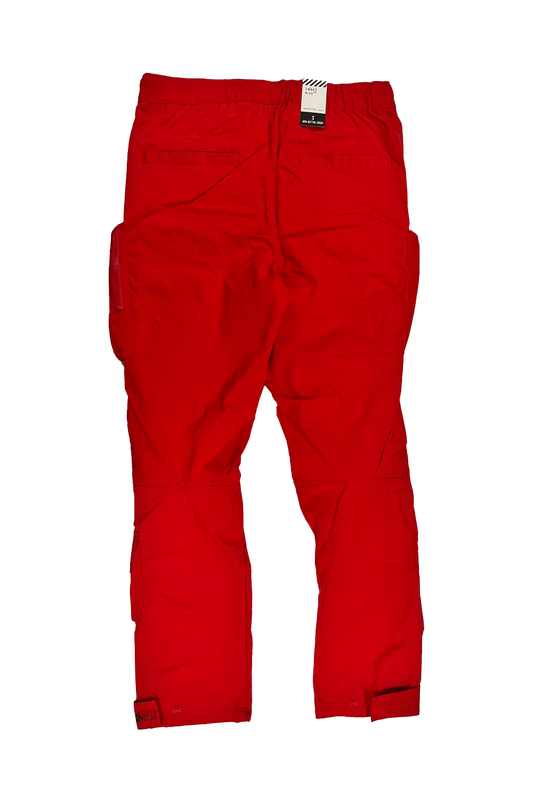 Open Bottom Utility  Men Nylon Pants