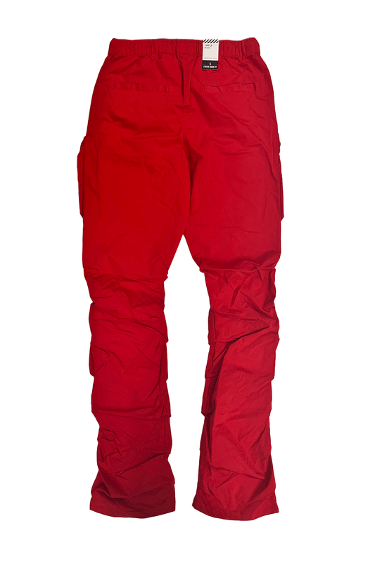 Stacked Utility Windbreaker Cargo Pants